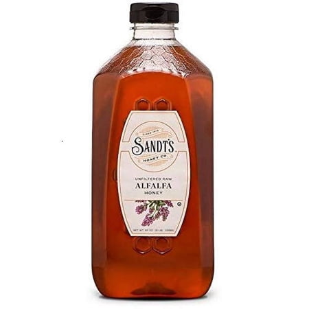 Sandt's Unfiltered Raw Alfalfa Honey (80 oz.) 5 lb. jar price history and forecast - Sandt's Honey