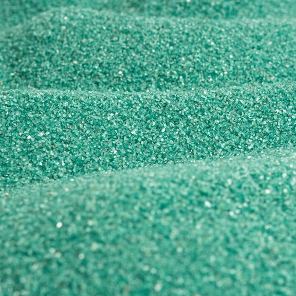 Sandtastik Coarse Colored Sand, Teal - 25 lb