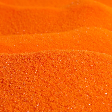 Sandtastik Classic Colored Sand, Orange - 10 lb