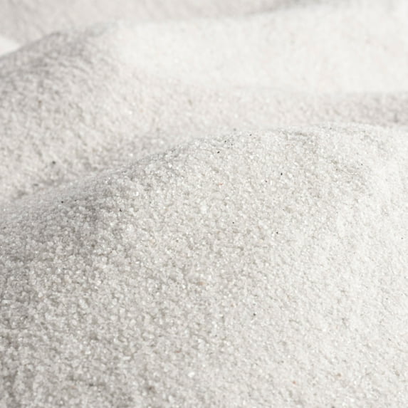Sandtastik Classic Colored Sand, White - 10 lb