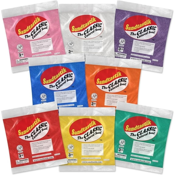 Sandtastik Diwali Celebration 8-Color Classic Sand Set