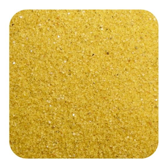 Sandtastik FL0211 Floral Colored Sand 2 lbs. Bag - Banana
