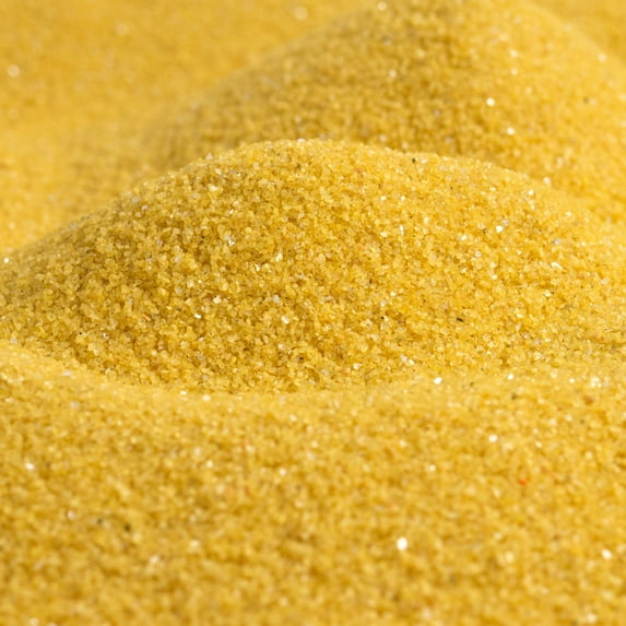 Sandtastik Coarse Colored Sand, Banana - 25 lb