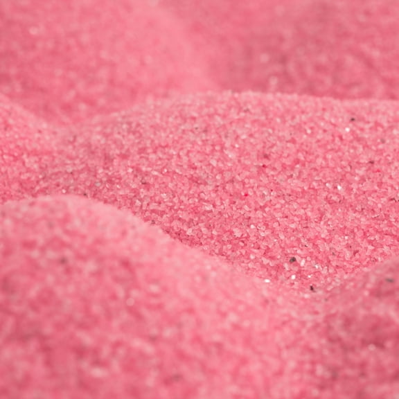 Sandtastik Coarse Colored Sand, Pink - 25 lb