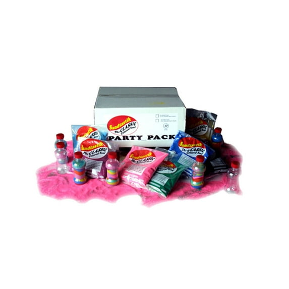 Sandtastik Plastic Sand Craft Pack, 1 lb, Assorted Color