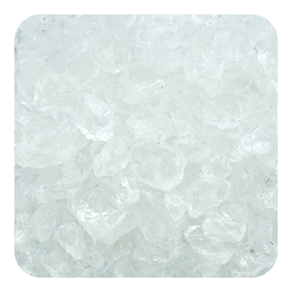 Colored ICE Real Glass Gems, Clear Scatters Box 10 lb (4.5 kg) 1.5 - 4 mm