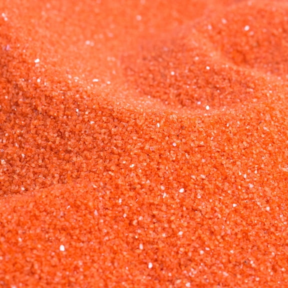 Sandtastik Coarse Colored Sand, Orange - 25 lb