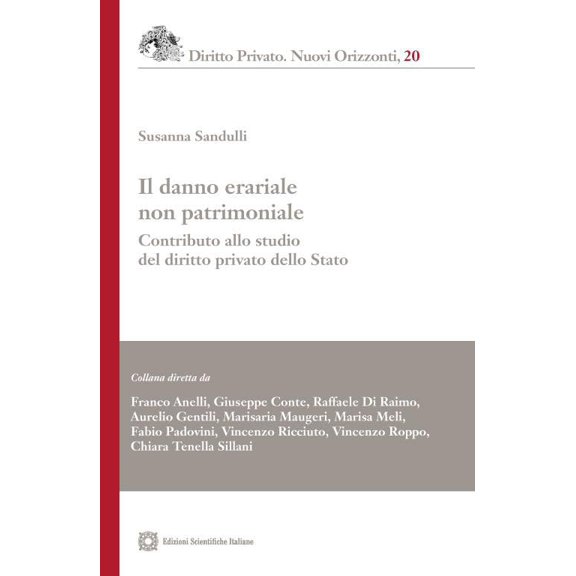 Sandulli Danno erariale non patrimoniale (Paperback)