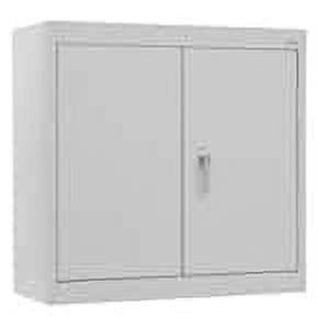 Sandusky Adjustable Wall Mount Cabinet, Metal Dove Gray