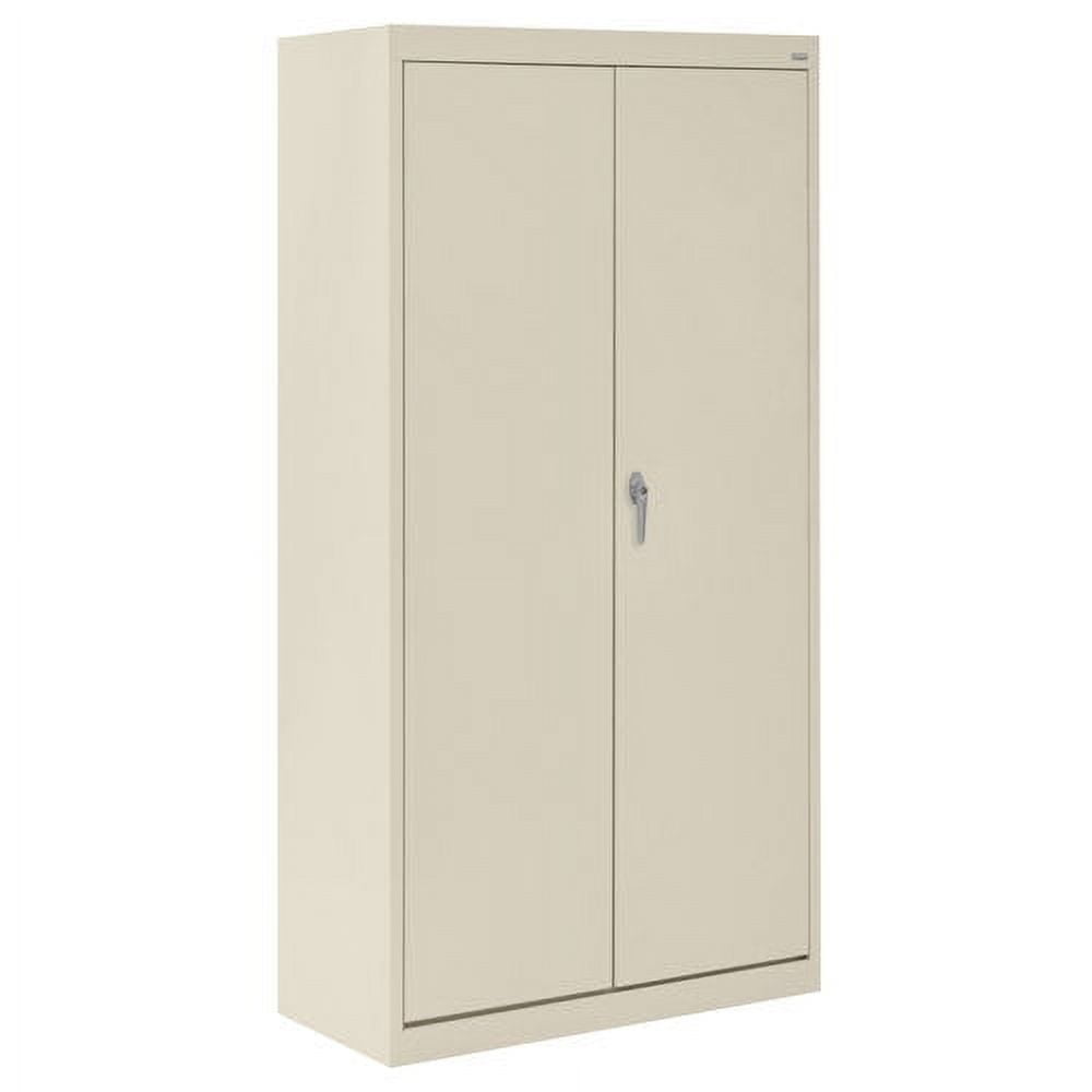 Putty Steel Lockable Freestanding Office Storage Cabinet