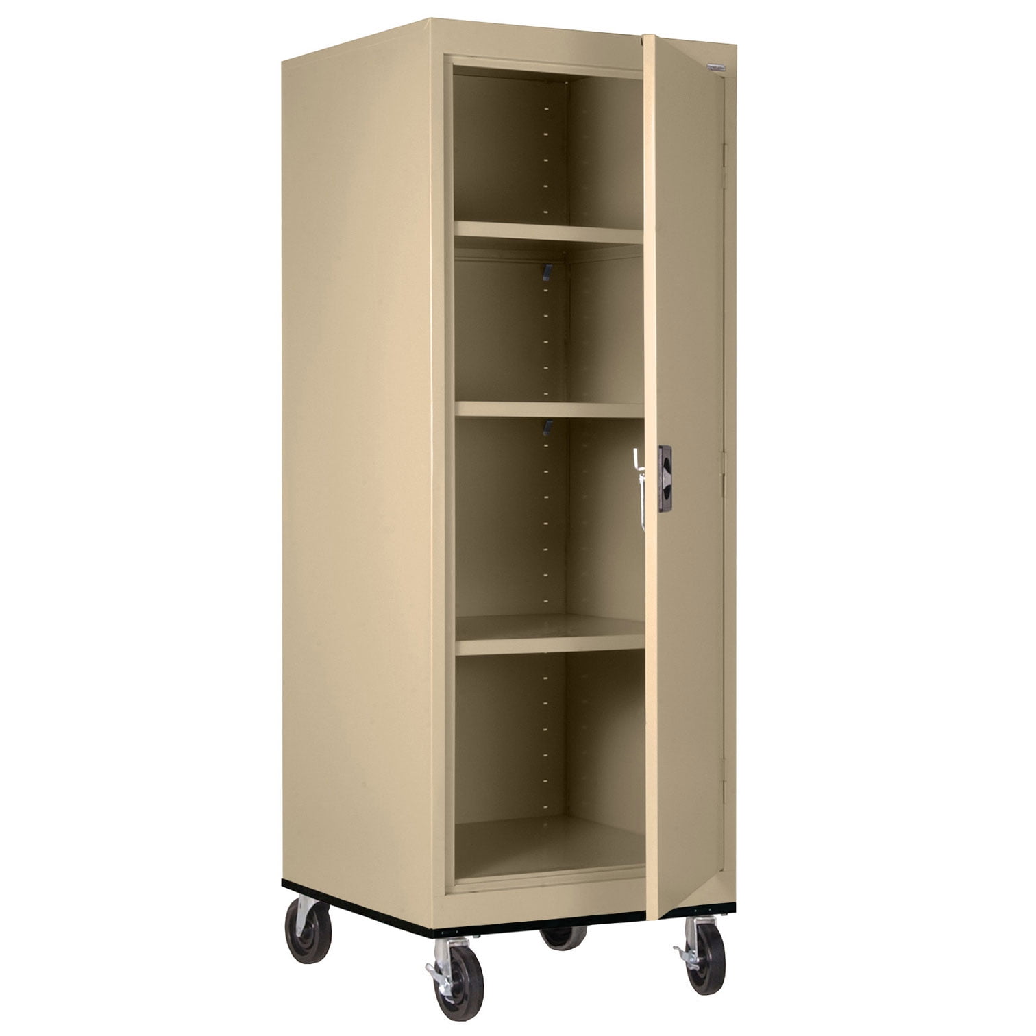 Sandusky Lee 24"W x 24"D x 66"H 4Shelf Transport Mobile Storage