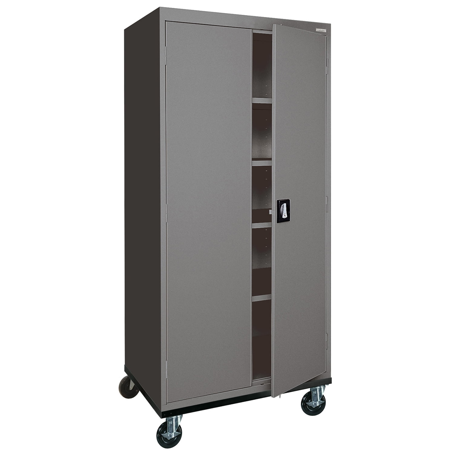 Sandusky Lee 30"W x 24"D x 72"H 5Shelf Transport Mobile Storage