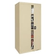 thumbnail image 1 of Sandusky Lee 36"W x 24"D x 78"H 5-Shelf Freestanding Steel Storage Cabinet with Recessed Handle, Tan, 1 of 5
