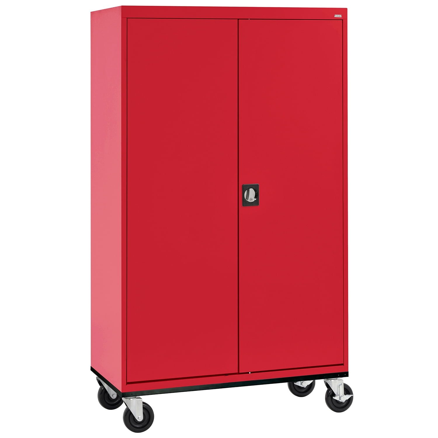Sandusky Lee 46"W x 24"D x 78"H Steel Transport Mobile Wardrobe