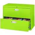 thumbnail image 1 of Sandusky Lee 600 Series 36" 2-Drawer Lateral File, Electric Green, 1 of 1