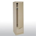 thumbnail image 1 of Sandusky Lee HAWF171864-05 System Series Single Door Wardrobe, Dove Gray - 17 x 18 x 64 in., 1 of 1