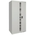 thumbnail image 1 of Sandusky Lee Heavy-Duty Welded Steel Garage Storage Cabinet, Dove Gray, 1 of 15