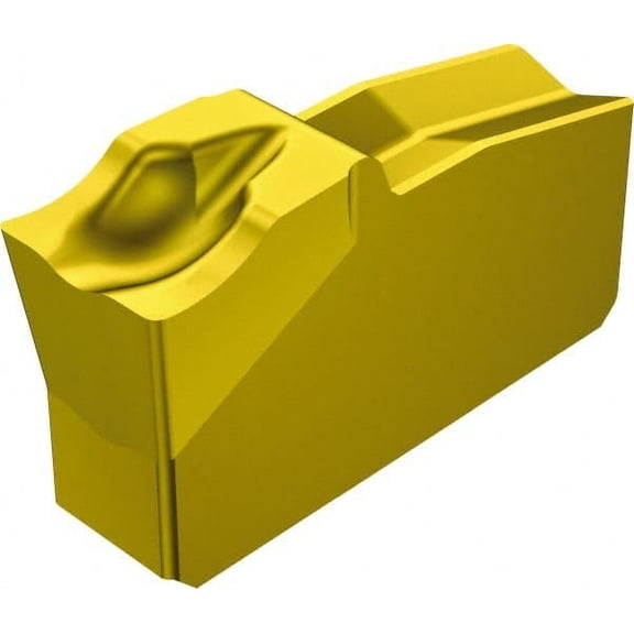 Sandvik Coromant 30N151.2 5E Grade 235, 3mm Cutting Width Carbide Grooving Insert Neutral, 0.2mm Corner Radius, TiCN/TiN Finish