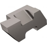 Sandvik Coromant 3TLG Grade H13A, 1.19mm Cutting Width Carbide Grooving Insert 1.91mm Max Depth of Cut, Right Hand, 0.19mm Corner Radius, Uncoated