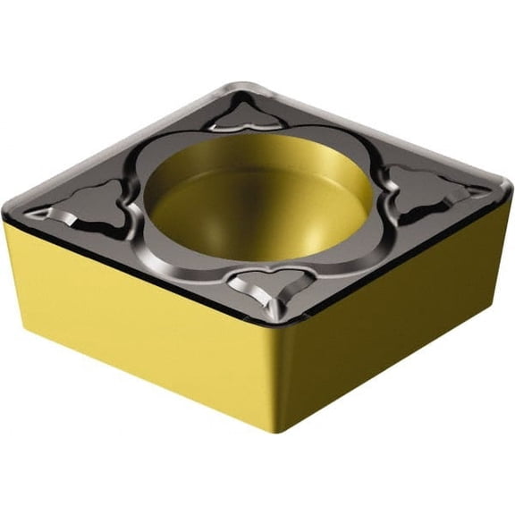 Sandvik Coromant CCMT32.52 PM 4335 Carbide Turning Insert, 80 Diamond (1 Piece)