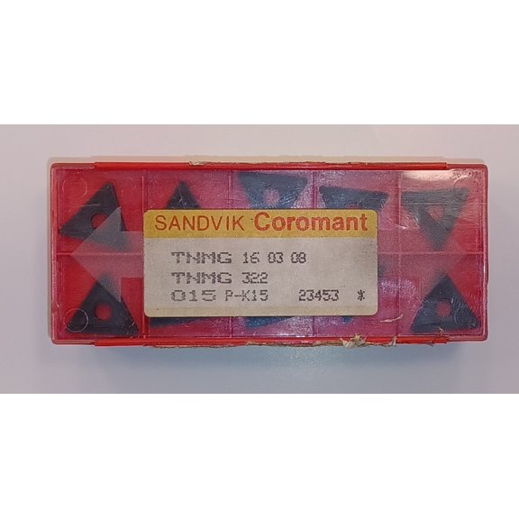 Sandvik TNMG 16 03 08 322 015 P-K15 NEW PACK OF 10ct Carbide Inserts