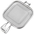 thumbnail image 1 of Sandwich Baking Net, Stainless Steel Toaster Sandwich Clip Rack, Grilled Cheese & Panini Press Maker Reusable Grill Basket for Making Breakfast Sandwiches Toaster Oven Kitchen Accessory, 1 of 5