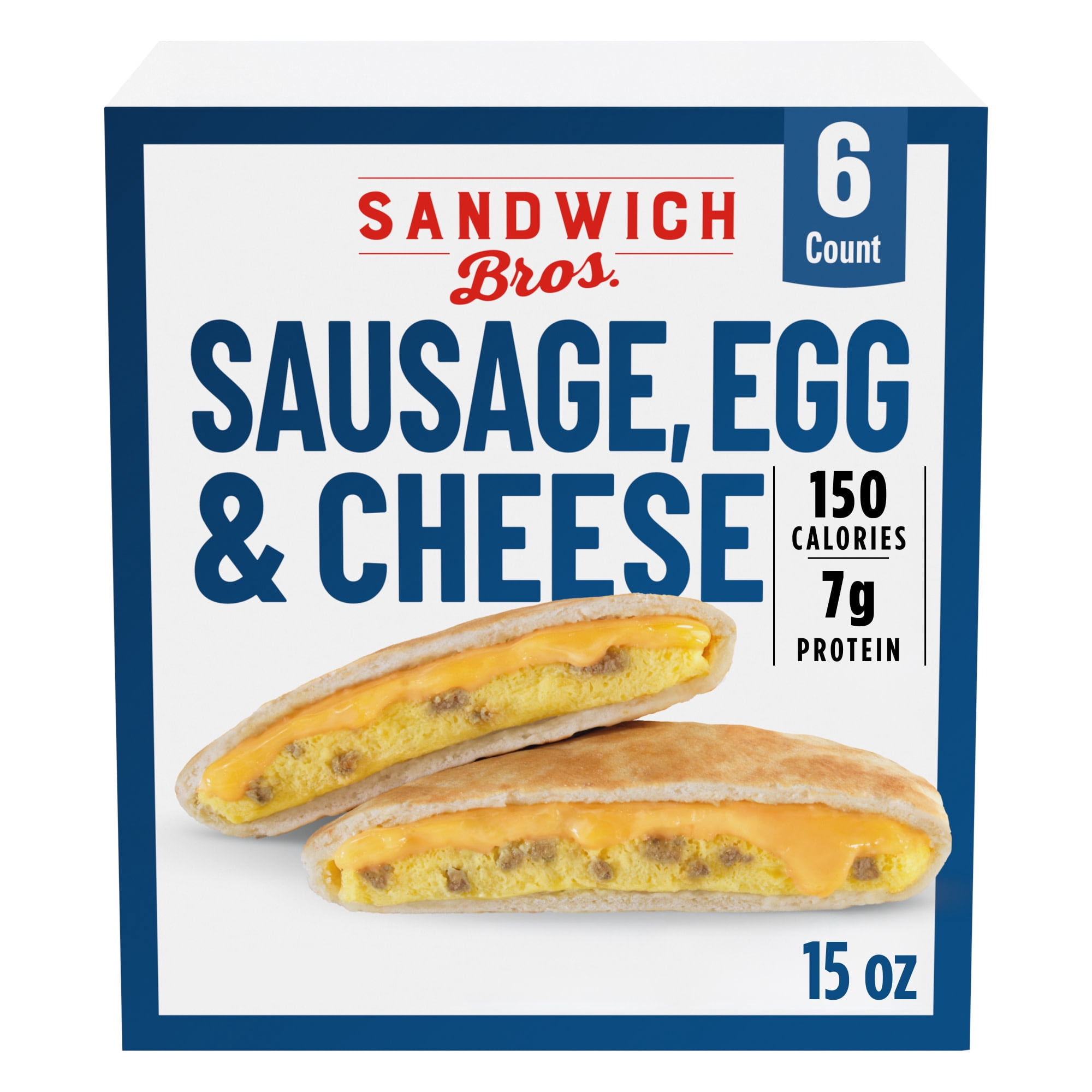 sandwichページ Sandwich Bros Sandwiches Flatbread Pocket Sausage & Cheese -6-13.5
