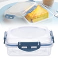 thumbnail image 1 of Sandwich Containers,Sandwich Box,Sandwich Holder,Sandwich Tupperware,Bpa Free Lunch Containers For Lunch Boxes - Durable & Reusable Sandwich Holder For Freshness, 1 of 9