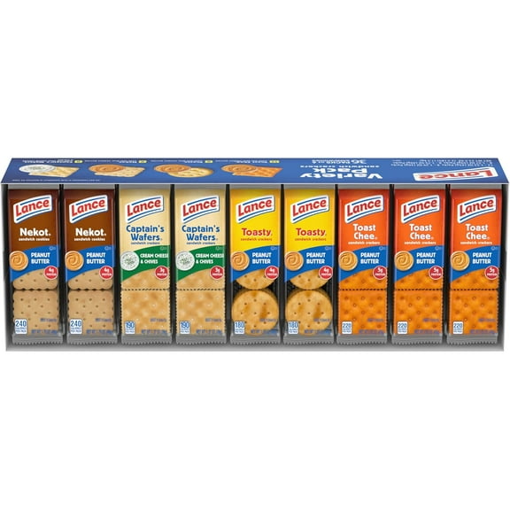 Sandwich Crackers Variety Pack, 36 Ct (Pack of 36)