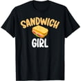 thumbnail image 1 of Sandwich Lover GiftSandwich Girl T-Shirt, 1 of 4