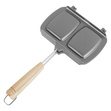 Sandwich Maker,Double-Sided Sandwich Baking Pan,Grilled Cheese Maker,Non Stick Frying Pan,Removable Handle, Flip Grill Pan,Sandwich Baking Tray for Breakfast Pancakes,Omelets and Toast