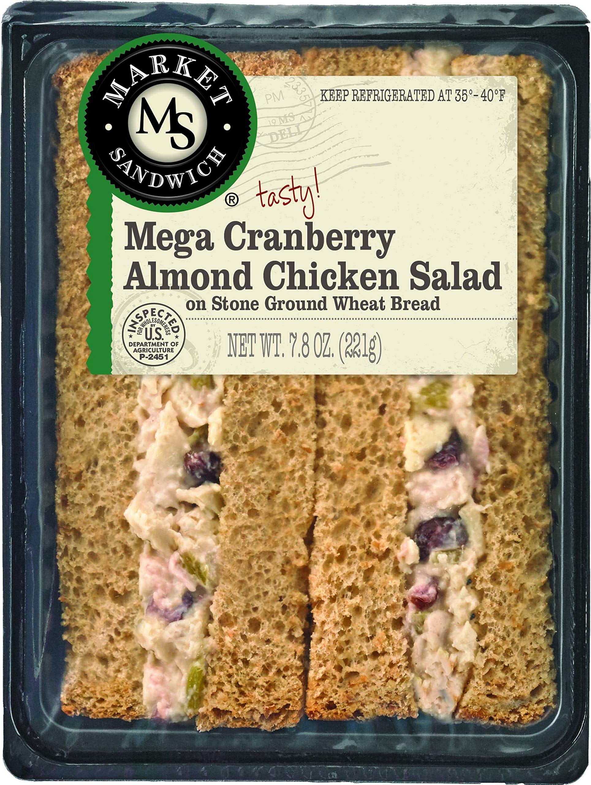 Sandwich Market Mega Cranberry Cheese Salad 7.8 oz (Pack of 8)