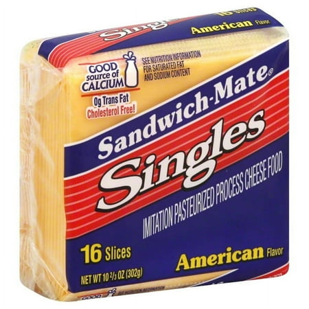 Sandwich Mate Imitation Cheese Food, 16 ea