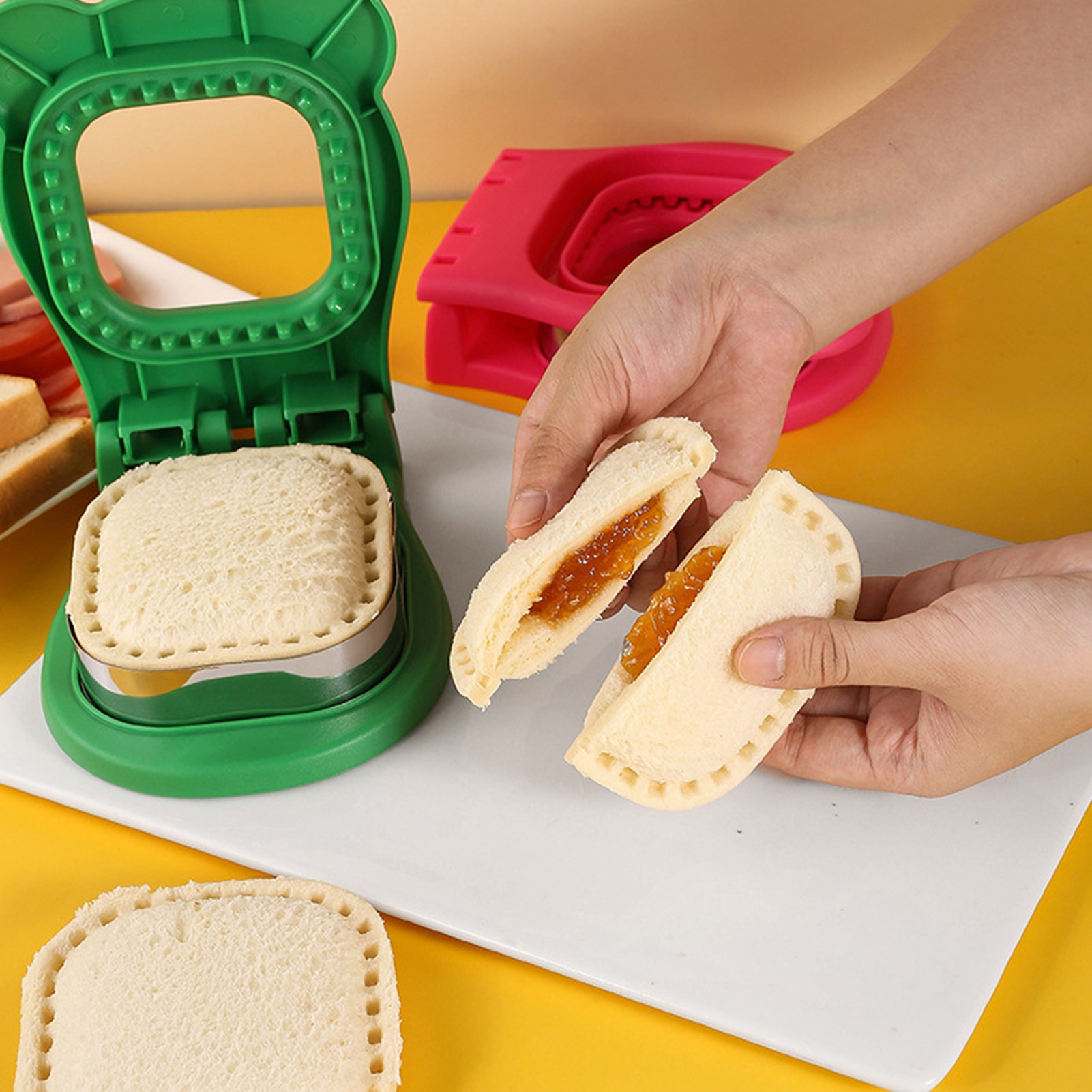 Sandwich Mold Bread Cutter Sealer Cartoon Food Grade Stainless Steel