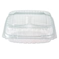thumbnail image 1 of Sandwich Plastic Hinged Lid Container with Dome Lid 5in 375Cs, 1 of 1