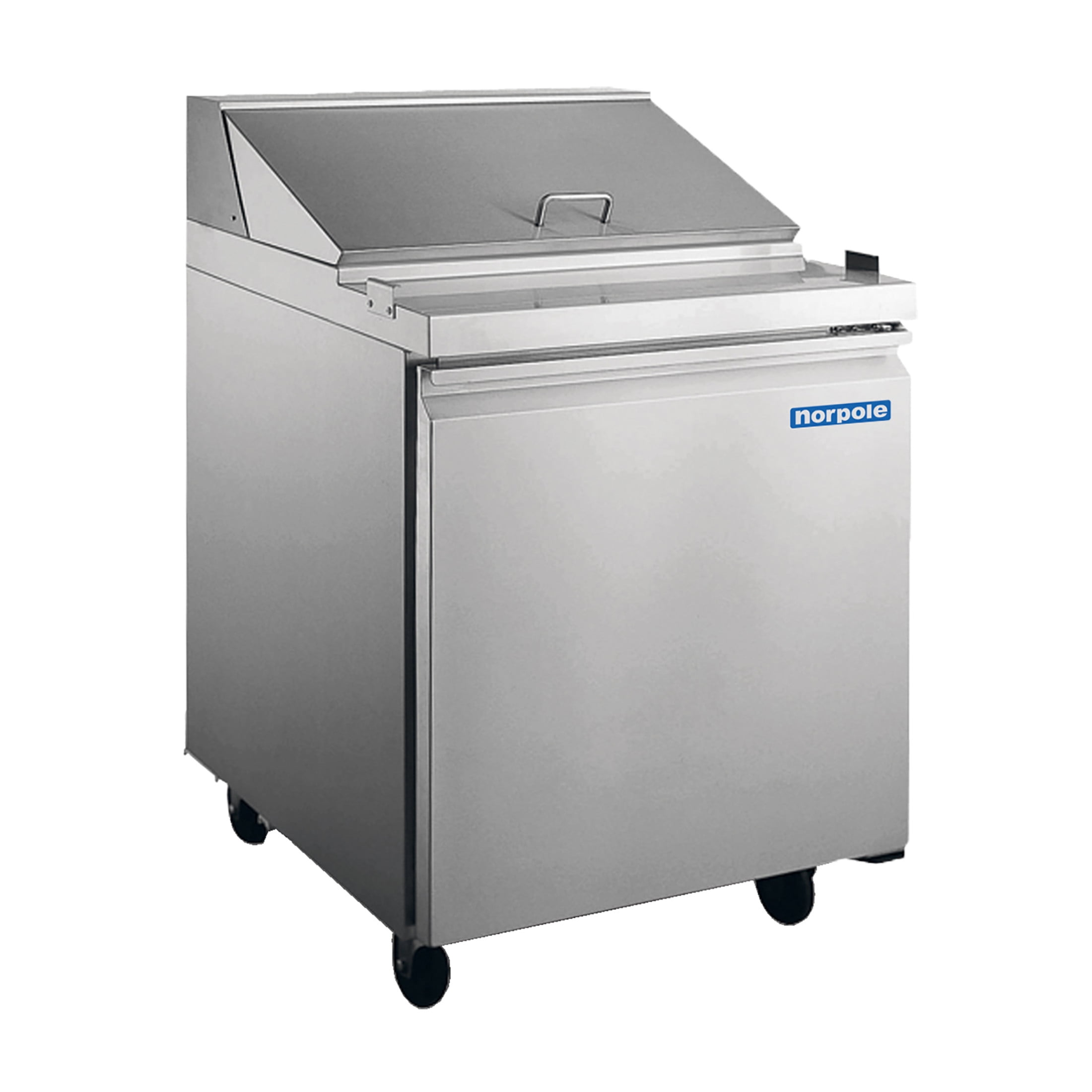 Sandwich-Salad Prep 6 cu. ft. Commercial Refrigerator in Stainless Steel