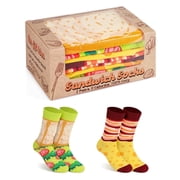 Sandwich Socks Cool Crazy Silly Socks-Valentines Birthday Gift Ideas Christmas Stocking Stuffers