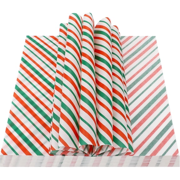 100 Sheets Sandwich Wrapping Paper 11.8" x 11.8" Grease Resistant Precut Food Basket Liners for Christmas Party, Festival, Picnic