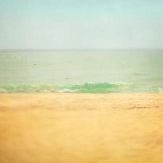 Sandy Beach Canvas Art - Roberta Murray (24 x 24)