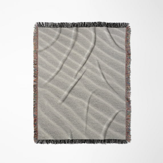 Sandy Beach Wind Pattern, Destin, Florida, Usa - Us10 Tau0000 - Tananarive Aubert, Woven Blanket