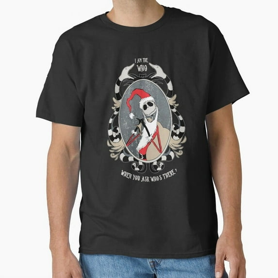 Sandy Claws Jack Skellington Terror Before Christmas M2457 Unisex T-Shirt, Up to Size 5XL