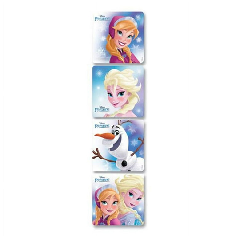 Frozen Stickers, Assorted Colors in Four Scenes, 250/Roll Frozen Stickers, Assorted Colors in Four Scenes, 250/Roll