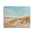 thumbnail image 1 of Sandy Ocean Beach Sun Rays Coastal Photograph Gallery Wrapped Canvas Print Wall Art, 1 of 7