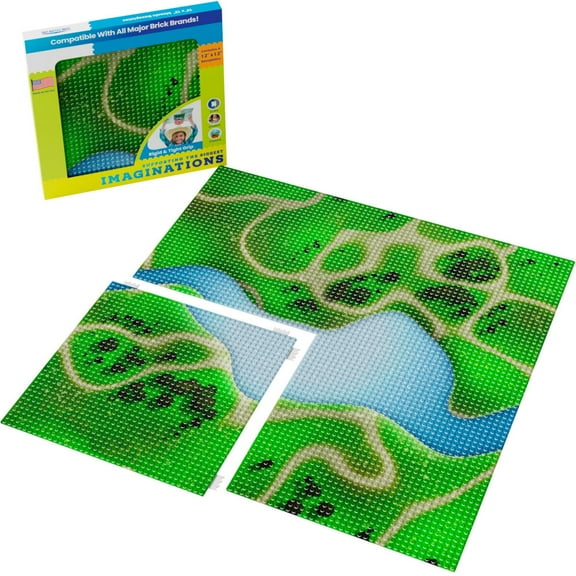 Sandy Riverside Baseplate (4Pack)