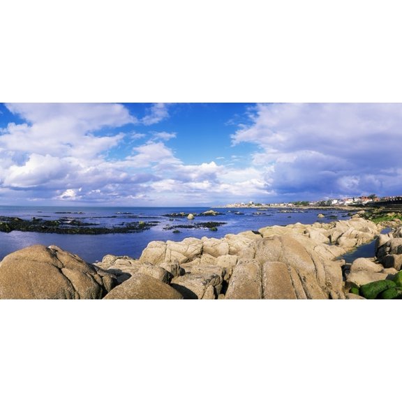 Sandycove, Co Dublin, Ireland; Sea And Town In The Distance by The Irish Image Collection / Design Pics (30 x 15)