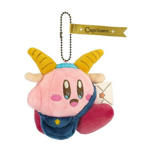 Sanei Boeki EA-HC10 Kirby Horoscope Collection Mascot Capricorn Plush Toy, Height 4.7 inches (12 cm)