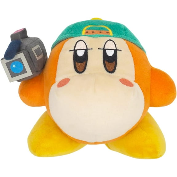 Sanei Boeki KP66 Waddle Dee Report Squad Camera S Size Plush Kirby Waddle Dee