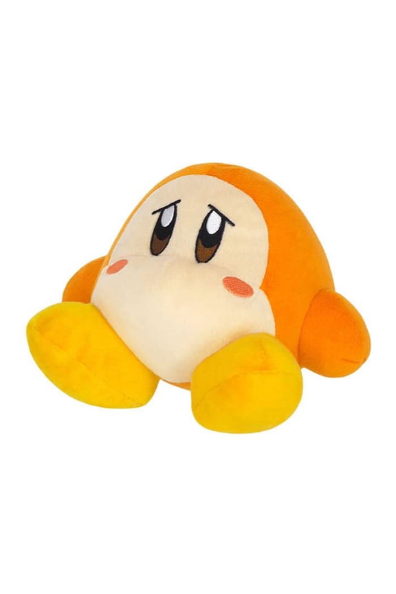 Sanei Boeki KP59 Kirby All Star Collection Depressed Waddle Dee Plush Toy, Size S, Height 4.7 inches (12 cm)