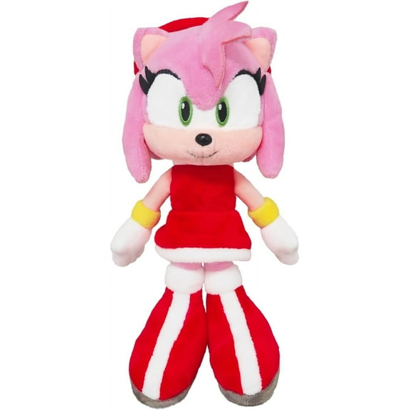 Sanei Boeki STH04 Sonic The Hedgehog All Star Collection Amy (S) W 5.1 x D 3.9 x H 8.7 inches (13 x 10 x 22 cm) Plush Toy