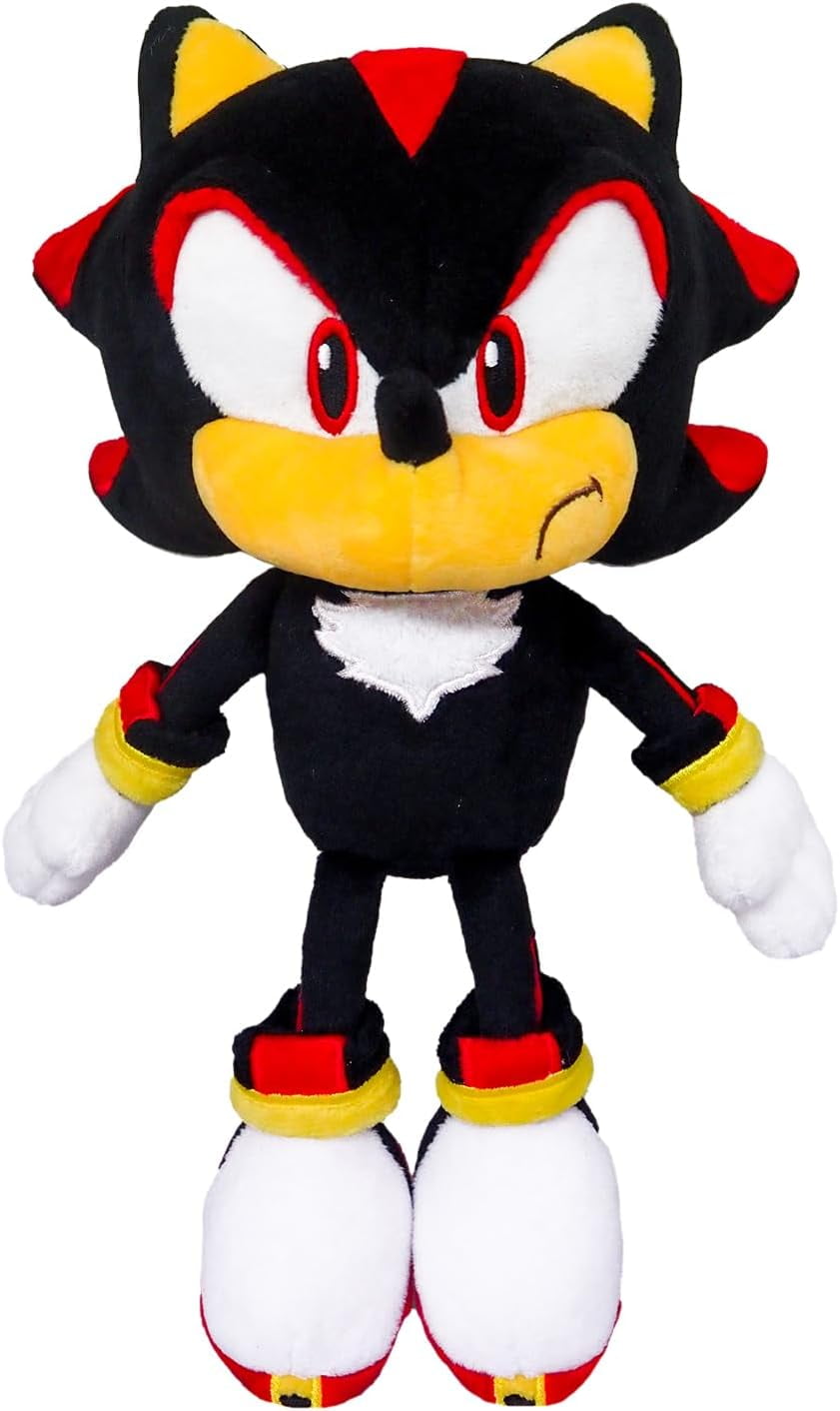 Sanei Boeki STH05 Sonic The Hedgehog All Star Collection Shadow (S) W 6.3 x D 6.3 x H 9.8 inches (16 x 16 x 25 cm) Plush Toy